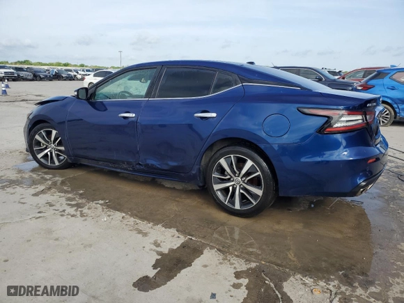 2020 Nissan Maxima SL with VIN 1N4AA6DV9LC374545, listed as a Copart auction lot 49823205 with 120,487 mi miles and Clean Title. Bid and sale history available at carsss.com. Image 2.