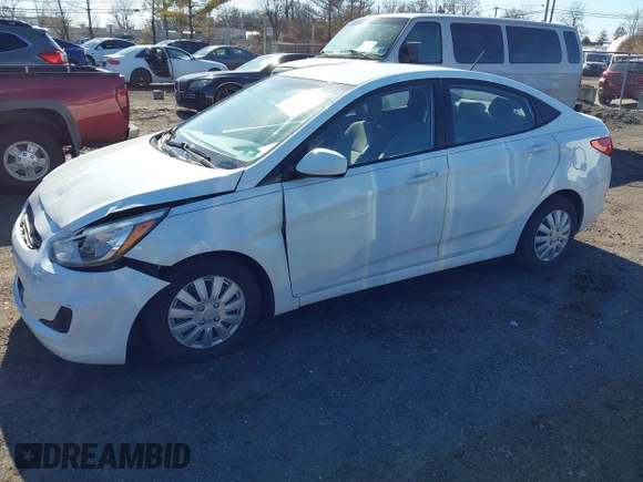2015 Hyundai Accent GLS with VIN KMHCT4AEXFU905526, listed as a IAAI auction lot 41740175 with 104,023 mi miles and . Bid and sale history available at carsss.com. Image 2.
