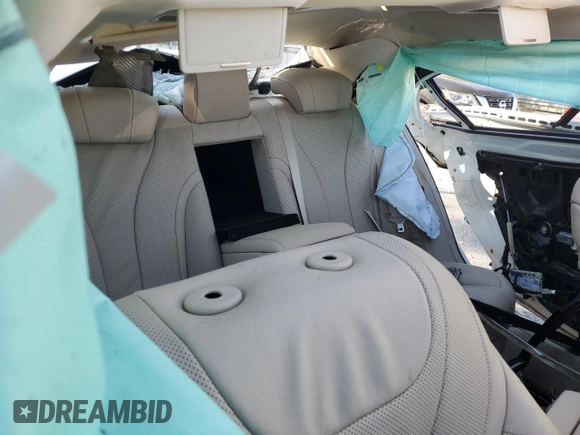2018 Mercedes-Benz S-Class S 450 with VIN WDDUG6EB9JA371654, listed as a Copart auction lot 49402265 with 0 mi miles and Non Repairable. Bid and sale history available at carsss.com. Image 10.