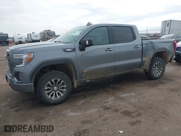 2022 GMC Sierra 1500 AT4 with VIN 1GTU9EET7NZ212467, listed as a IAAI auction lot 41680267 with 48,978 mi miles. Bid and sale history available at carsss.com. Image 2.