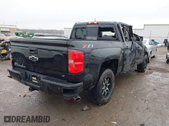 2018 Chevrolet Silverado 1500 LT with VIN 3GCUKREC7JG497399, listed as a IAAI auction lot 41497685 with 179,811 mi miles. Bid and sale history available at carsss.com. Image 4.