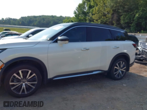 2024 Infiniti QX60 Autograph z VIN 5N1DL1HU1RC346152, wystawiony jako IAAI lot #42468045 z przebiegiem 23 868 mil mil oraz . Historia ofert i sprzedaży dostępna na DreamBid. Obrazek 14.
