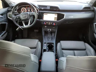 2019 Audi Q3 S line Premium Plus with VIN WA1EECF34K1084907, listed as a Copart auction lot 80546094 with 79,972 mi miles and Salvage Title. Bid and sale history available at carsss.com. Image 8.