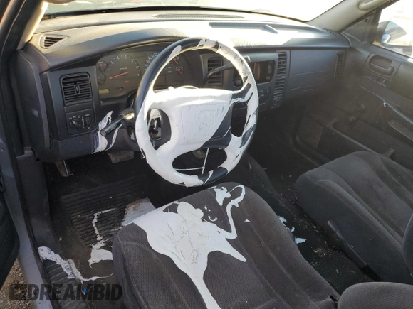 2002 Dodge Dakota with VIN 1B7GL12X32S557546, listed as a Copart auction lot 66879734 with 218,981 mi miles and Salvage Title. Bid and sale history available at carsss.com. Image 8.