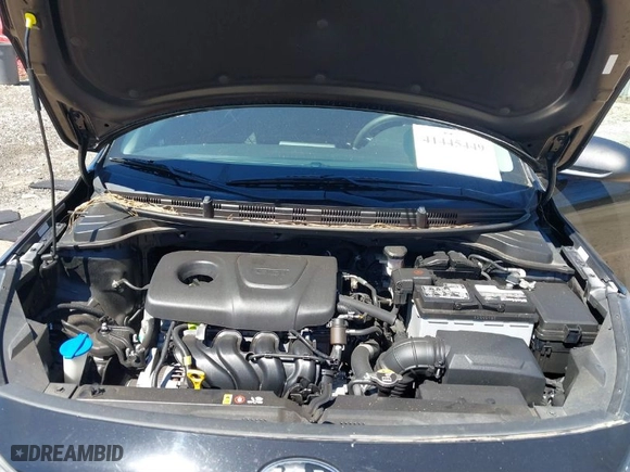 2018 Kia Rio LX with VIN 3KPA24AB5JE067143, listed as a IAAI auction lot 41445449 with 81,616 mi miles. Bid and sale history available at carsss.com. Image 10.