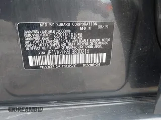 2020 Subaru WRX STI z VIN JF1VA2E65L9800214, wystawiony jako IAAI lot #42356355 z przebiegiem 80 377 mil mil oraz . Historia ofert i sprzedaży dostępna na DreamBid. Obrazek 9.
