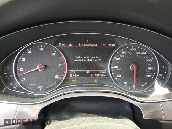 2016 Audi A7 Premium Plus z VIN WAUWGAFC7GN006742, wystawiony jako Copart lot #51160665 z przebiegiem 104 150 mil mil oraz Czysty tytuł • Clean title. Historia ofert i sprzedaży dostępna na DreamBid. Obrazek 9.