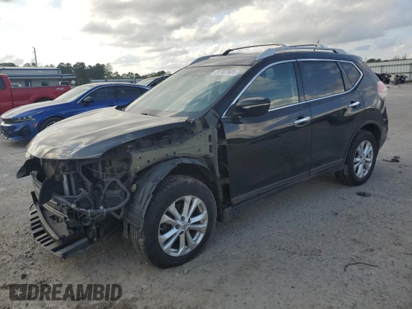 2014 Nissan Rogue SL with VIN 5N1AT2MV0EC873780, listed as a Copart auction lot 51107935 with 155,112 mi miles and Salvage Title. Bid and sale history available at carsss.com. Image 1.