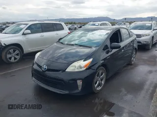 2013 Toyota Prius One with VIN JTDKN3DU4D5617063, listed as a IAAI auction lot 41461279 with 247,219 mi miles. Bid and sale history available at carsss.com. Image 17.