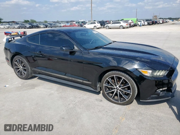 2016 Ford Mustang EcoBoost with VIN 1FA6P8TH7G5245838, listed as a Copart auction lot 53572445 with 99,682 mi miles and Clean title. Bid and sale history available at DreamBid. Image 4.