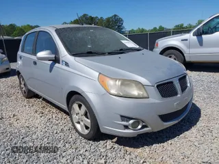 2009 Pontiac G3 with VIN KL2TD66E09B669915, listed as a IAAI auction lot 42046552 with 187,561 mi miles and . Bid and sale history available at DreamBid. Image 1.