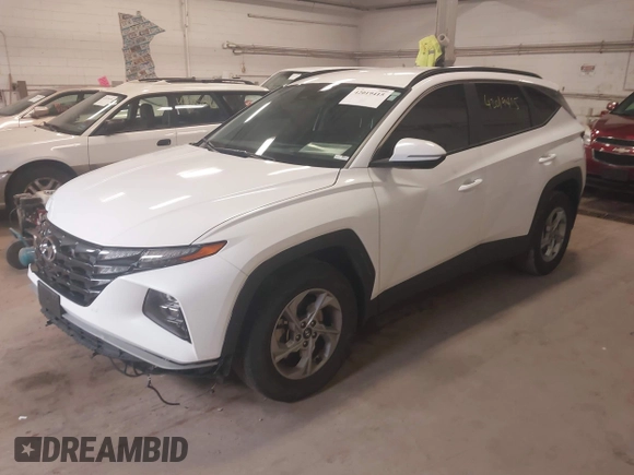 2023 Hyundai Tucson SEL z VIN 5NMJBCAE9PH271742, wystawiony jako IAAI lot #42019415 z przebiegiem 62 451 mil mil oraz . Historia ofert i sprzedaży dostępna na DreamBid. Obrazek 17.