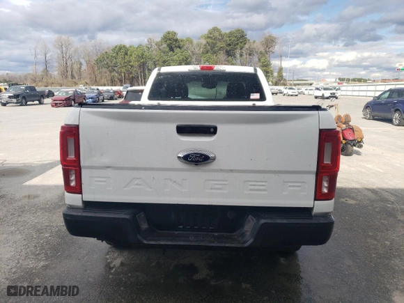 2021 Ford Ranger XL with VIN 1FTER1EH5MLD95166, listed as a Copart auction lot 45698855 with 48,064 mi miles and Clean Title. Bid and sale history available at carsss.com. Image 6.