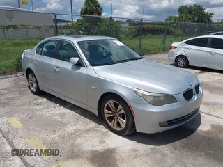2010 BMW 5 Series 528i with VIN WBANU5C55AC125894, listed as a IAAI auction lot 42817629 with 123,000 mi miles and . Bid and sale history available at DreamBid. Image 1.