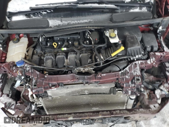 2020 Ford Transit Connect XL with VIN NM0GE9E22L1440442, listed as a Copart auction lot 42311845 with 57,225 mi miles and Salvage title. Bid and sale history available at DreamBid. Image 12.