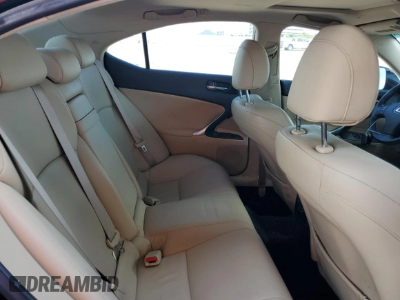 2008 Lexus IS 250 z VIN JTHBK262685060482, wystawiony jako Copart lot #58515845 z przebiegiem 100 243 mil mil oraz Szkoda całkowita • Salvage title. Historia ofert i sprzedaży dostępna na DreamBid. Obrazek 10.