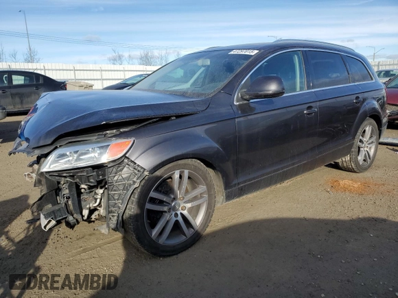 2007 Audi Q7 Premium with VIN WA1BV94L57D079911, listed as a Copart auction lot 47297015 with 125,251 mi miles and Salvage Title. Bid and sale history available at carsss.com. Image 1.