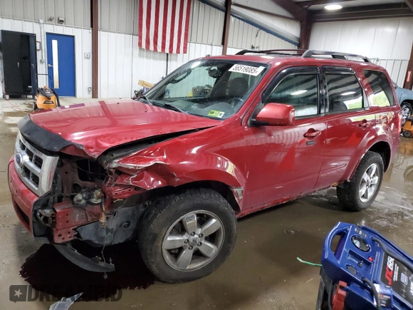 2011 Ford Escape Limited с VIN 1FMCU9EG0BKC22326, выставлен на аукционе Copart как лот 56519085 с пробегом 122 825 миль миль и Списание • Salvage title. История ставок и продаж доступна на DreamBid. Изображение 1.