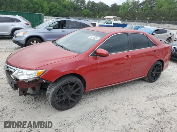 2012 Toyota Camry L with VIN 4T1BF1FK1CU601285, listed as a Copart auction lot 54106515 with 151,427 mi miles and Clean Title. Bid and sale history available at carsss.com. Image 1.