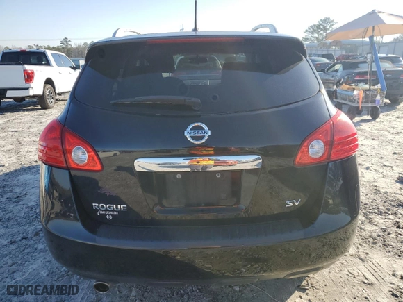 2012 Nissan Rogue S with VIN JN8AS5MT3CW272452, listed as a Copart auction lot 48949925 with 133,702 mi miles and Salvage Title. Bid and sale history available at carsss.com. Image 6.