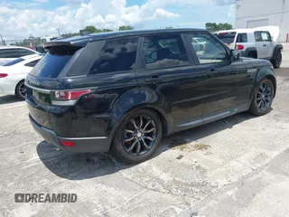 2017 Land Rover Range Rover Sport HSE with VIN SALWR2FKXHA670237, listed as a IAAI auction lot 42611174 with 142,500 mi miles and . Bid and sale history available at DreamBid. Image 4.