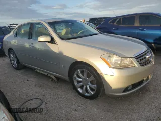 2006 Infiniti M45 with VIN JNKBY01E36M203069, listed as a Copart auction lot 74970914 with 166,927 mi miles and Non Repairable. Bid and sale history available at carsss.com. Image 4.
