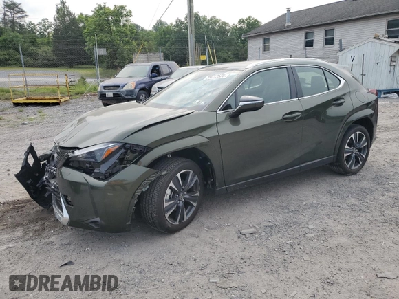 2024 Lexus UX 250h Premium z VIN JTHP9JBH7R2078126, wystawiony jako Copart lot #59212525 z przebiegiem 2 830 mil mil oraz Szkoda całkowita • Salvage title. Historia ofert i sprzedaży dostępna na DreamBid. Obrazek 1.