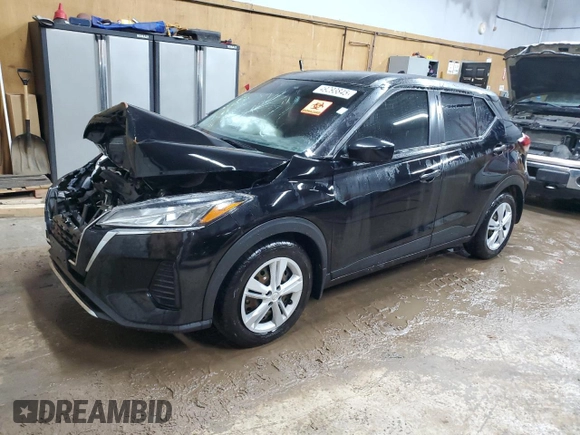 2021 Nissan Kicks S with VIN 3N1CP5BV4ML498276, listed as a Copart auction lot 49293845 with 86,629 mi miles and Clean Title. Bid and sale history available at DreamBid. Image 1.