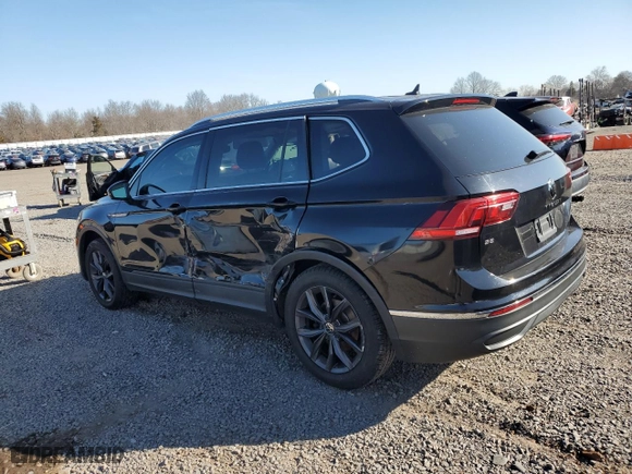 2022 Volkswagen Tiguan SE with VIN 3VV3B7AXXNM024999, listed as a Copart auction lot 48388645 with 54,472 mi miles and Salvage Title. Bid and sale history available at carsss.com. Image 2.