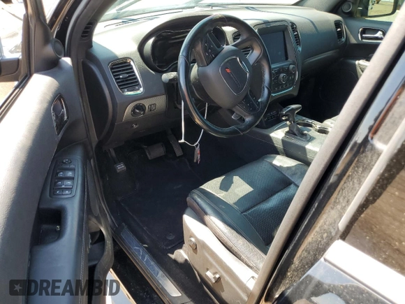 2019 Dodge Durango R/T with VIN 1C4SDJCT7KC853151, listed as a Copart auction lot 61259585 with Not provided miles and Salvage title. Bid and sale history available at DreamBid. Image 8.
