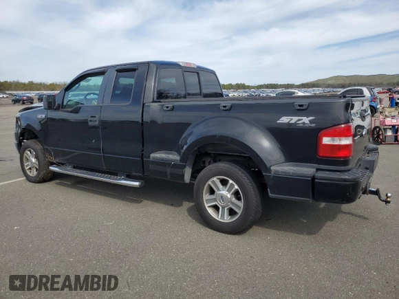 2008 Ford F-150 STX with VIN 1FTRX04W58KD46000, listed as a Copart auction lot 51793725 with 128,845 mi miles and Non Repairable. Bid and sale history available at carsss.com. Image 2.