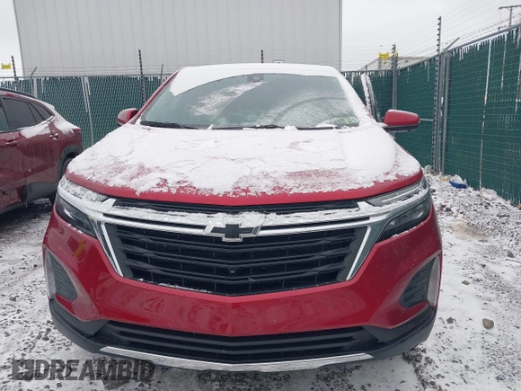 2024 Chevrolet Equinox LT with VIN 3GNAXUEG7RL177665, listed as a IAAI auction lot 41733068 with 17,666 mi miles and . Bid and sale history available at DreamBid. Image 13.