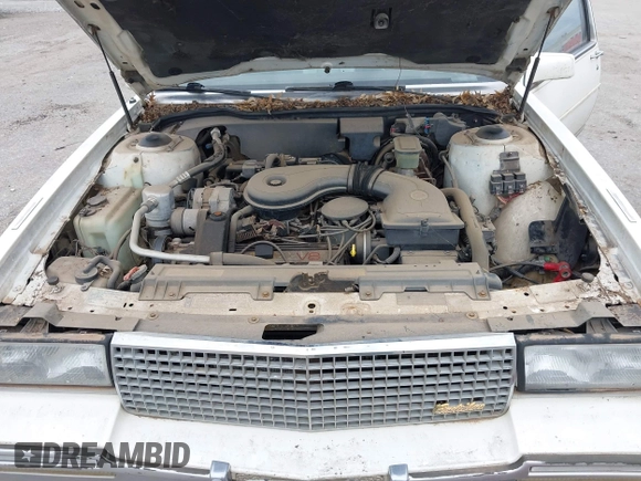 1988 Cadillac DeVille z VIN 1G6CD1156J4269375, wystawiony jako IAAI lot #42203004 z przebiegiem 154 782 mil mil oraz . Historia ofert i sprzedaży dostępna na DreamBid. Obrazek 10.