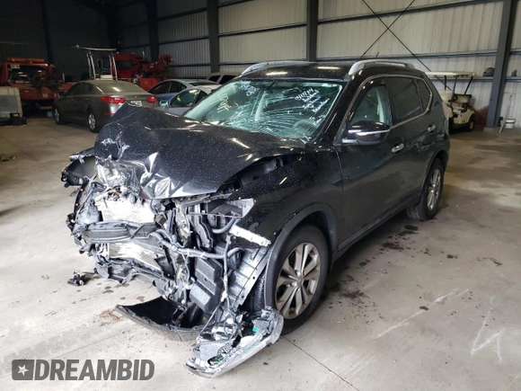 2014 Nissan Rogue S z VIN 5N1AT2MT6EC857386, wystawiony jako Copart lot #89171775 z przebiegiem 98 813 mil mil oraz Szkoda całkowita • Salvage title. Historia ofert i sprzedaży dostępna na DreamBid. Obrazek 1.