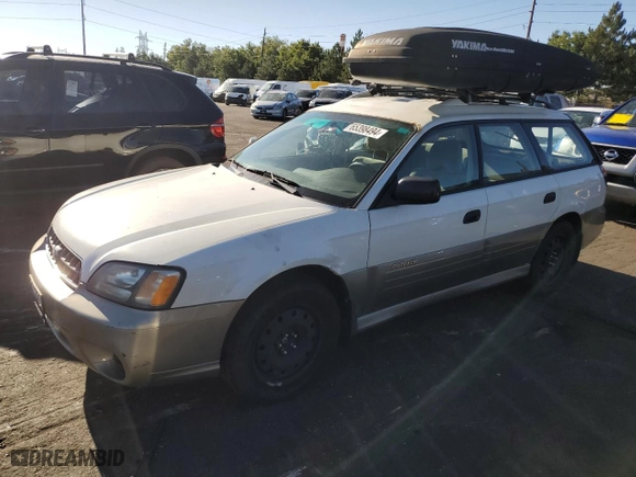 2003 Subaru Legacy Wagon Outback w/RL Equip with VIN 4S3BH675336624916, listed as a Copart auction lot 65398494 with NaN miles and Non Repairable. Bid and sale history available at carsss.com. Image 1.