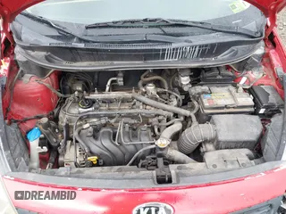 2013 Kia Rio LX with VIN KNADM4A34D6310495, listed as a IAAI auction lot 41986664 with 129,145 mi miles. Bid and sale history available at carsss.com. Image 10.