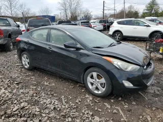 2013 Hyundai Elantra Limited PZEV with VIN 5NPDH4AEXDH231668, listed as a Copart auction lot 49846145 with 139,328 mi miles and Salvage Title. Bid and sale history available at carsss.com. Image 4.