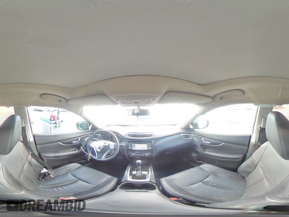 2016 Nissan Rogue SL with VIN 5N1AT2MT0GC744715, listed as a Copart auction lot 51742325 with 52,052 mi miles and Salvage Title. Bid and sale history available at carsss.com. Image 13.