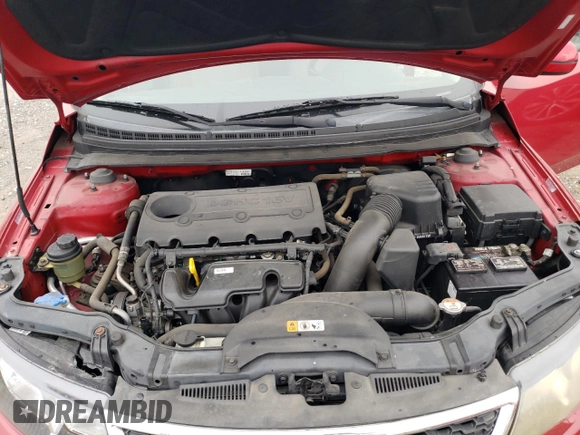 2013 Kia Forte EX with VIN KNAFU4A29D5694814, listed as a Copart auction lot 51052235 with 84,561 mi miles and Salvage Title. Bid and sale history available at carsss.com. Image 11.