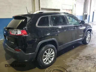2021 Jeep Cherokee Latitude Lux z VIN 1C4PJMMXXMD240066, wystawiony jako Copart lot #88514725 z przebiegiem 19 713 mil mil oraz Szkoda całkowita • Salvage title. Historia ofert i sprzedaży dostępna na DreamBid. Obrazek 3.