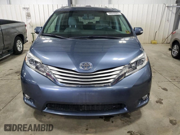 2015 Toyota Sienna Ltd with VIN 5TDDK3DC1FS096695, listed as a Copart auction lot 48049965 with 123,500 mi miles and Salvage Title. Bid and sale history available at carsss.com. Image 5.