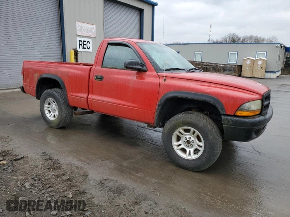 2003 Dodge Dakota with VIN 1D7GG16X23S191049, listed as a Copart auction lot 52245245 with 152,534 mi miles and Clean Title. Bid and sale history available at carsss.com. Image 4.