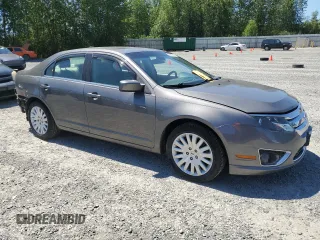 2012 Ford Fusion Hybrid with VIN 3FADP0L3XCR315255, listed as a Copart auction lot 59548955 with 118,412 mi miles and Salvage title. Bid and sale history available at DreamBid. Image 4.
