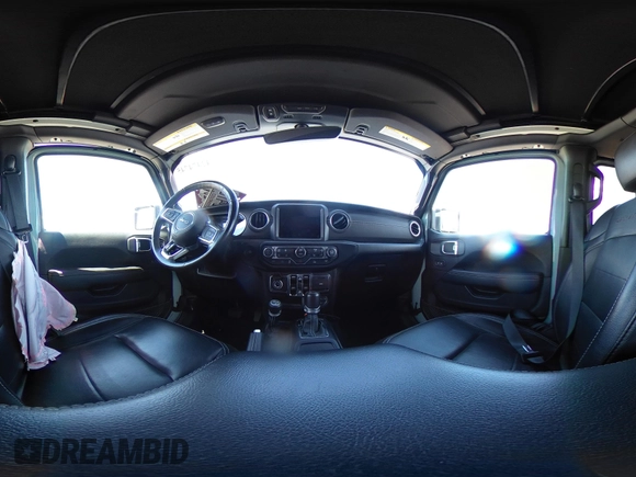 2023 Jeep Wrangler Sahara with VIN 1C4JJXP68PW627007, listed as a IAAI auction lot 42474745 with 57,912 mi miles and . Bid and sale history available at DreamBid. Image 18.