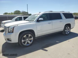 2016 GMC Yukon XL Denali with VIN 1GKS1HKJ2GR324622, listed as a Copart auction lot 50015915 with 203,108 mi miles and Clean Title. Bid and sale history available at carsss.com. Image 1.