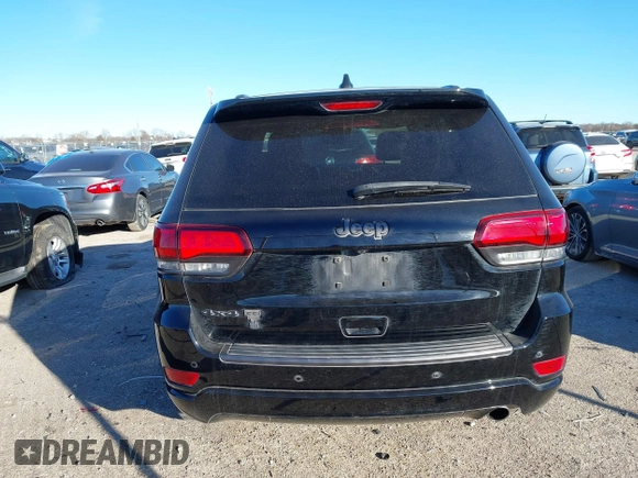 2021 Jeep Grand Cherokee 80th Anniversary with VIN 1C4RJFBG9MC527654, listed as a IAAI auction lot 41212055 with 92,436 mi miles and . Bid and sale history available at DreamBid. Image 16.