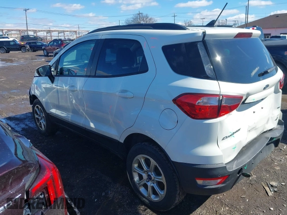 2019 Ford EcoSport SE with VIN MAJ6S3GL0KC267023, listed as a IAAI auction lot 41727186 with 63,774 mi miles and . Bid and sale history available at DreamBid. Image 3.