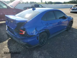 2022 Subaru WRX Premium with VIN JF1VBAH64N8008549, listed as a Copart auction lot 66389364 with 25,162 mi miles and Salvage Title. Bid and sale history available at carsss.com. Image 3.