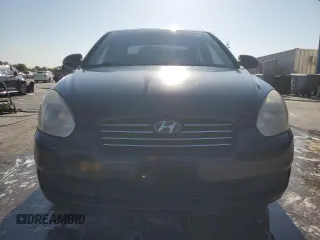 2008 Hyundai Accent GLS with VIN KMHCN46C18U223820, listed as a Copart auction lot 52495035 with 140,690 mi miles and Salvage Title. Bid and sale history available at carsss.com. Image 5.