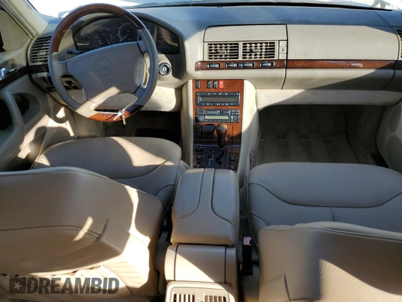 1998 Mercedes-Benz S-Class with VIN WDBGA43G0WA402064, listed as a Copart auction lot 83436324 with 120,726 mi miles and Clean Title. Bid and sale history available at carsss.com. Image 8.